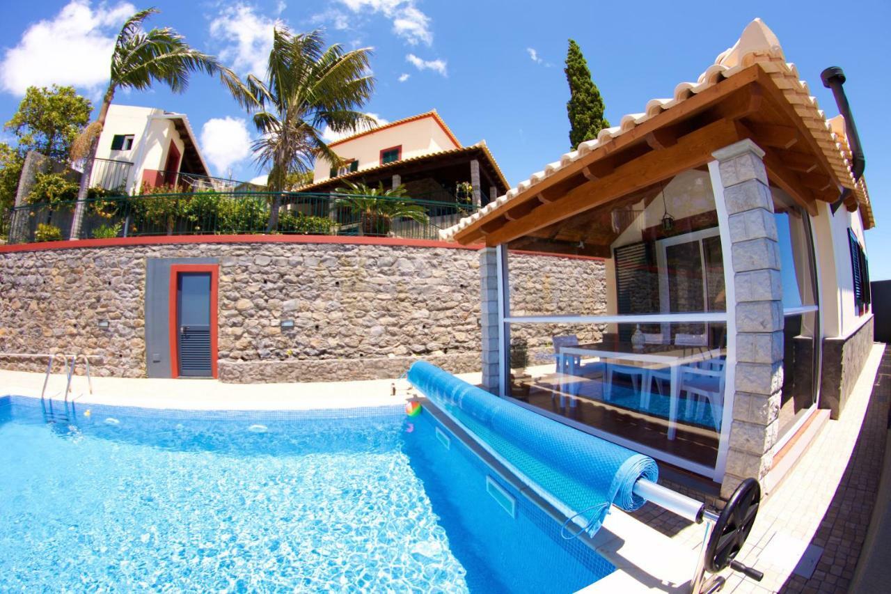 Casa Da Rainha Bungallow Estreito Da Calheta Exteriör bild